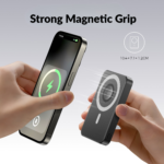 Jyoudian MagSafe Magnetic Wireless 10000Mah Power Bank with 360° Rotating Stand — 2-in-1 Wireless & Wired Charging, Apple Watch Compatible - Image 4