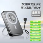 Jyoudian MagSafe Magnetic Wireless 10000Mah Power Bank with 360° Rotating Stand — 2-in-1 Wireless & Wired Charging, Apple Watch Compatible - Image 9