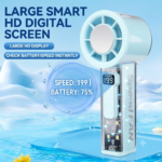 X20 Turbo Handheld Fan 4000mAh | Ice Cooling | 13000 RPM - Image 3