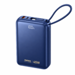 REMAX AS-182-45 20000mAh 45W Fast Charging Power Bank with Built-in Type-C & Lightning Cable - Image 6